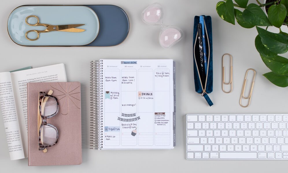 Let your LifePlanner™ inspire you to organize both your life and your workspace